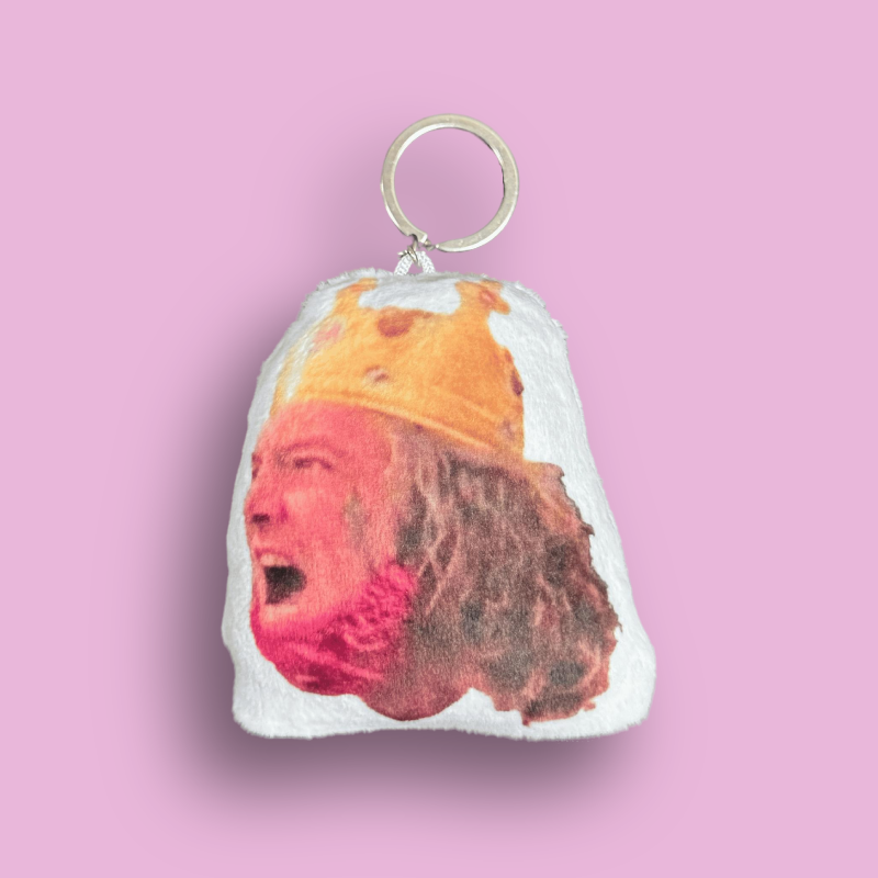 Keychain with speaker Burger King Guy