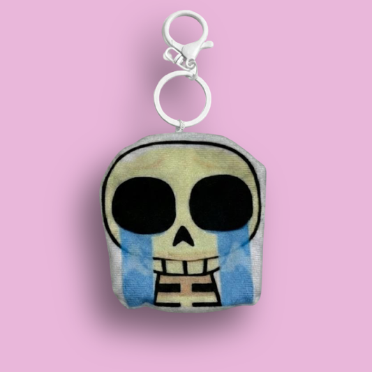 Keychain with speaker Clash Royale Crying Skeleton