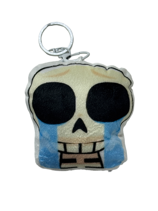 Keychain with speaker Clash Royale Crying Skeleton