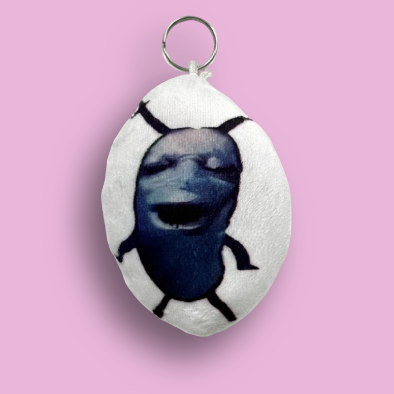 Keychain with speaker Meme Plankton