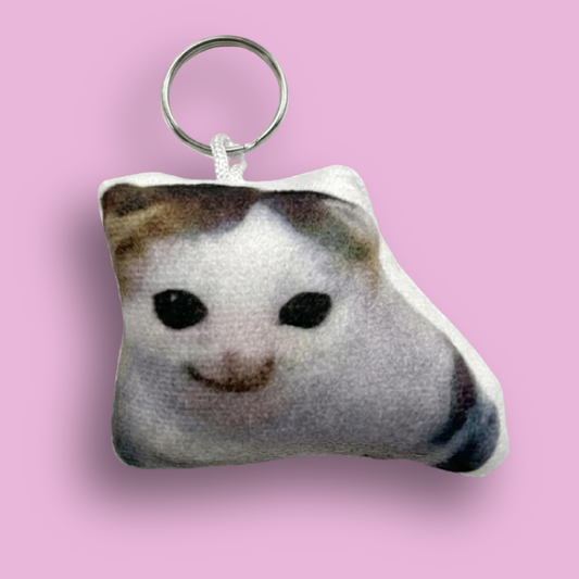 Keychain with speaker Adolf Cat