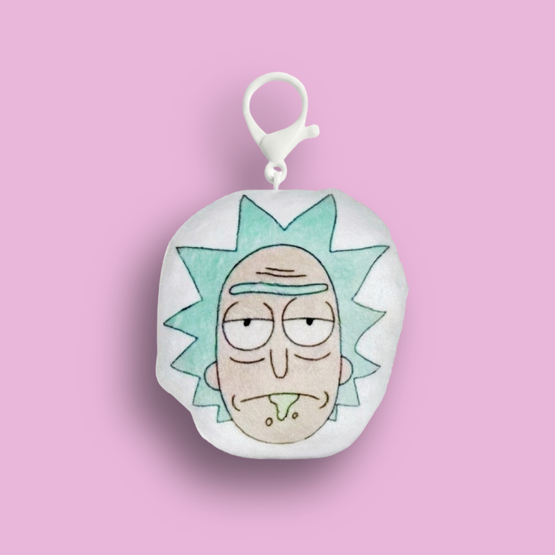 Keychain with speaker Rick Sanchez