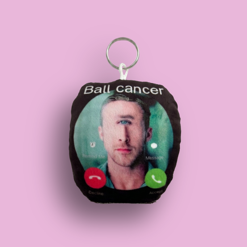 Keychain with speaker Ball Cancer