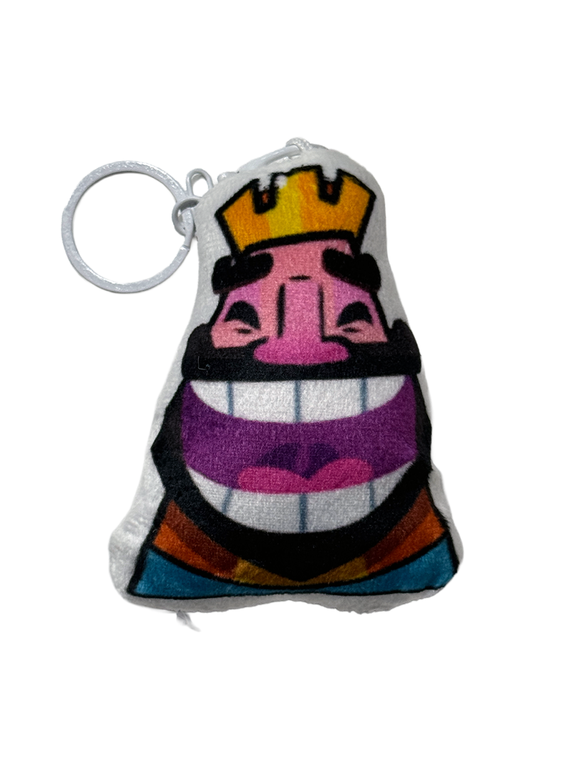 Keychain with speaker Clash Royale Hihihiha King
