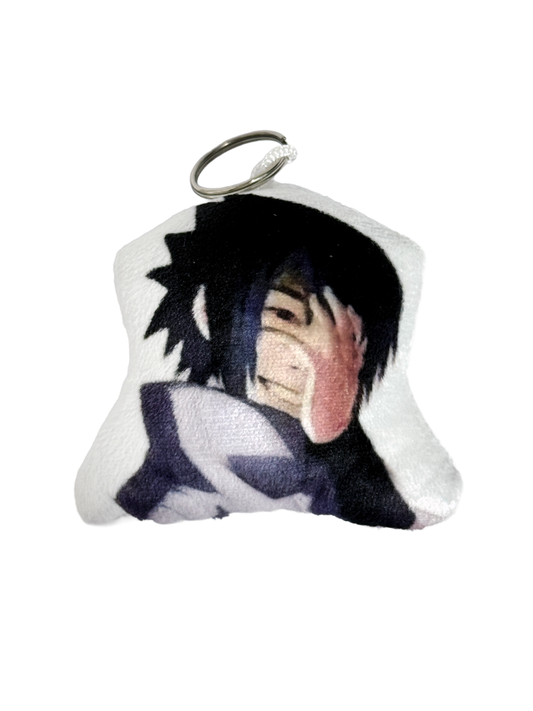 Keychain with speaker Sasuke Uchiha