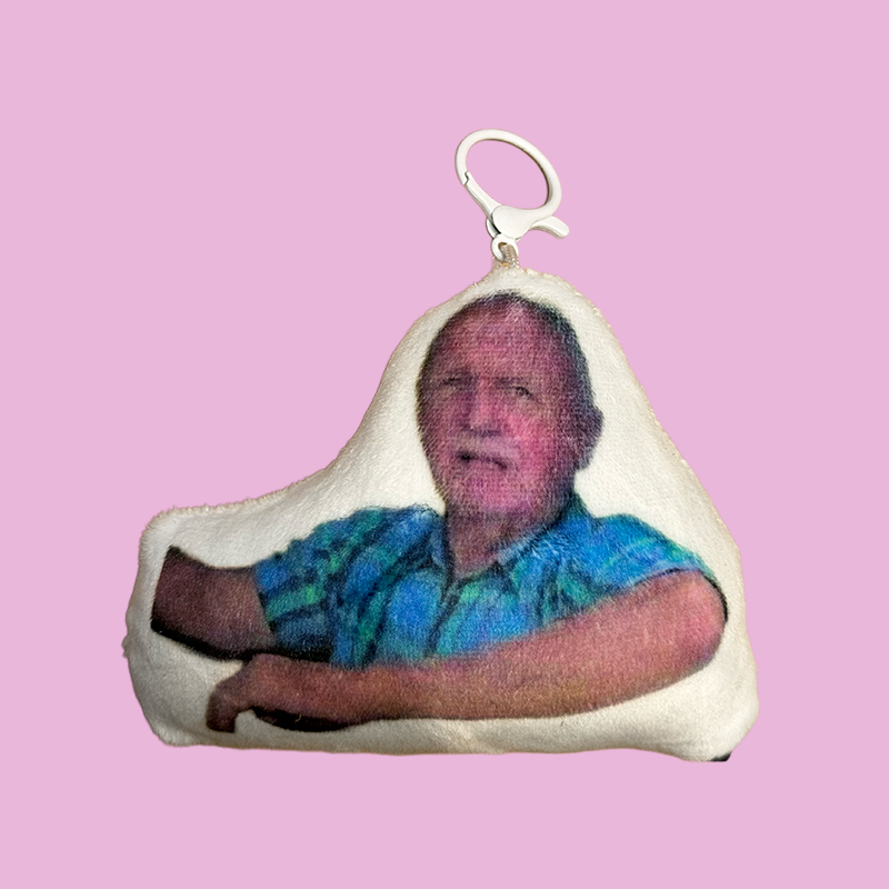 Keychain with speaker Hit The Road Dude