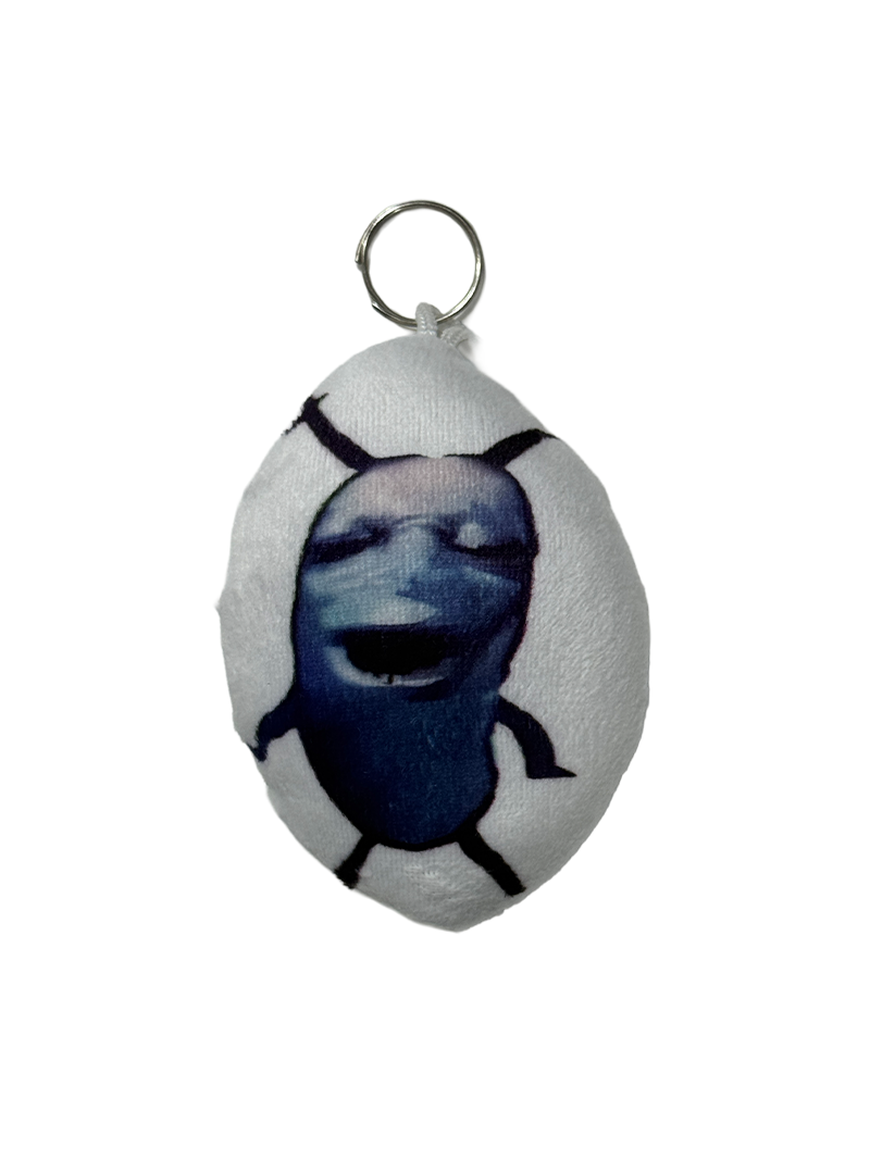 Keychain with speaker Meme Plankton