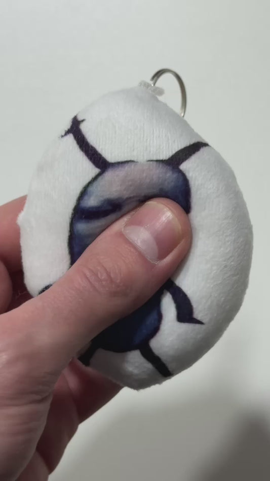 Keychain with speaker Meme Plankton