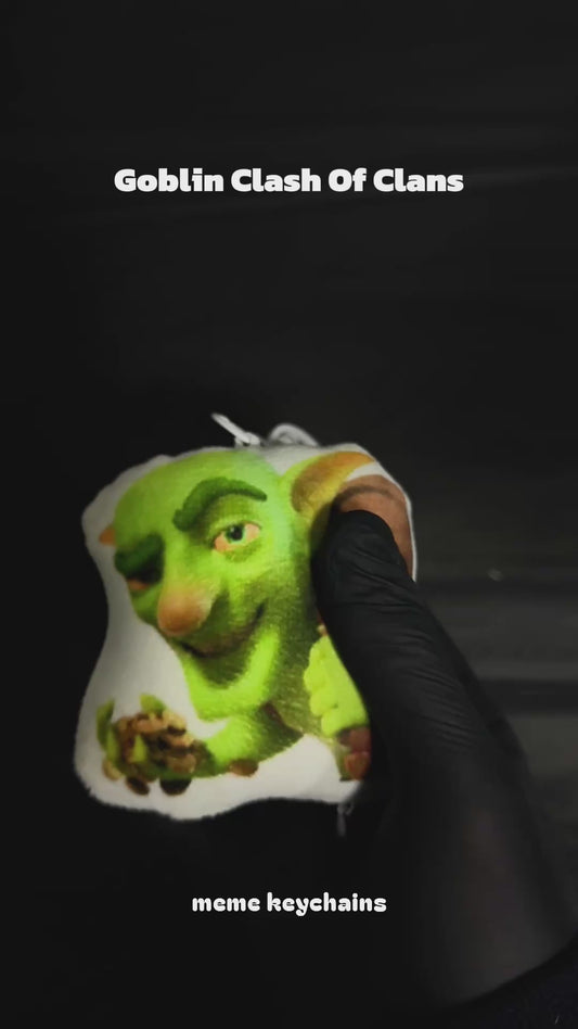 Keychain with speaker Clash Of Clans Goblin