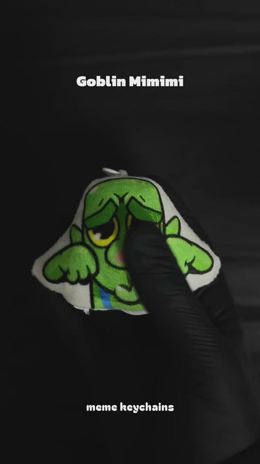 Keychain with speaker Clash Royale Goblin