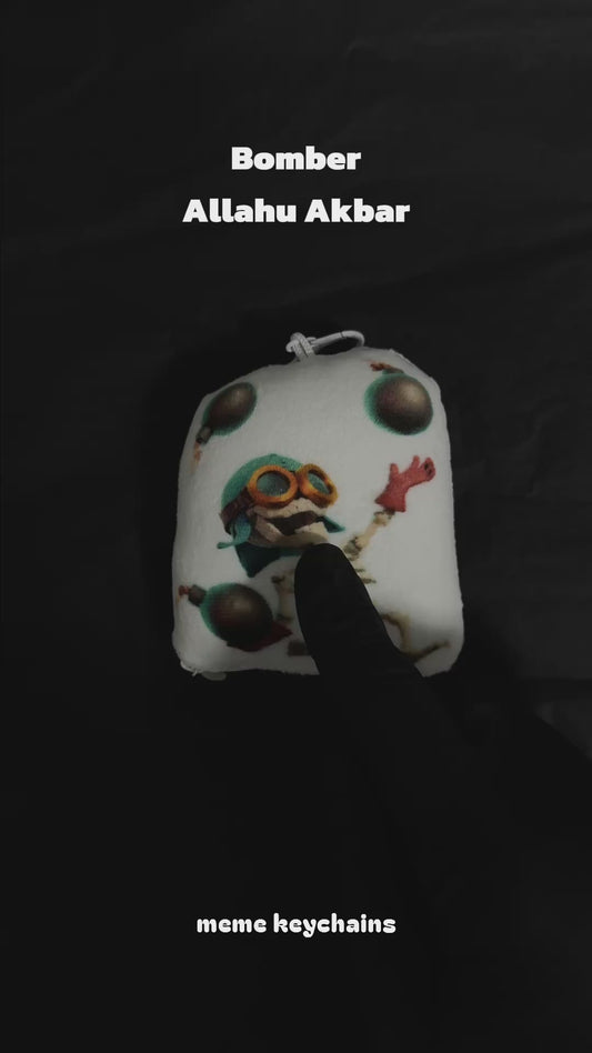 Keychain with speaker Clash Of Clans Bomber